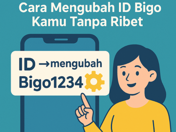 cara mengubah id bigo live