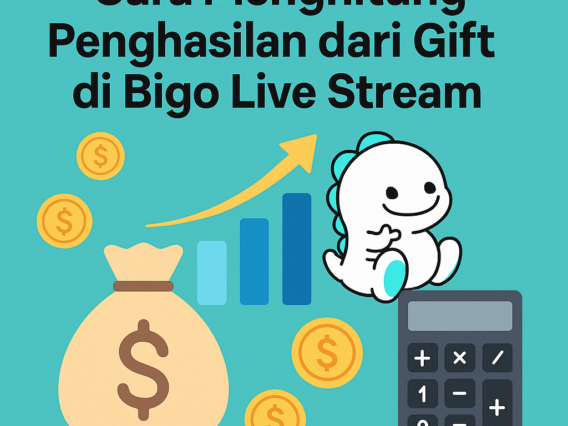 penghasilan dari gift di Bigo Live stream