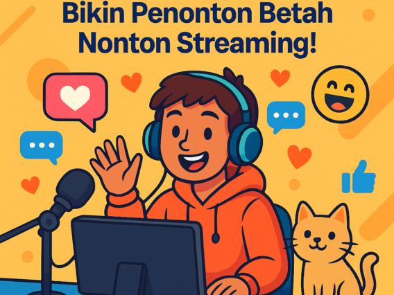 tips bikin penonton betah nonton streaming